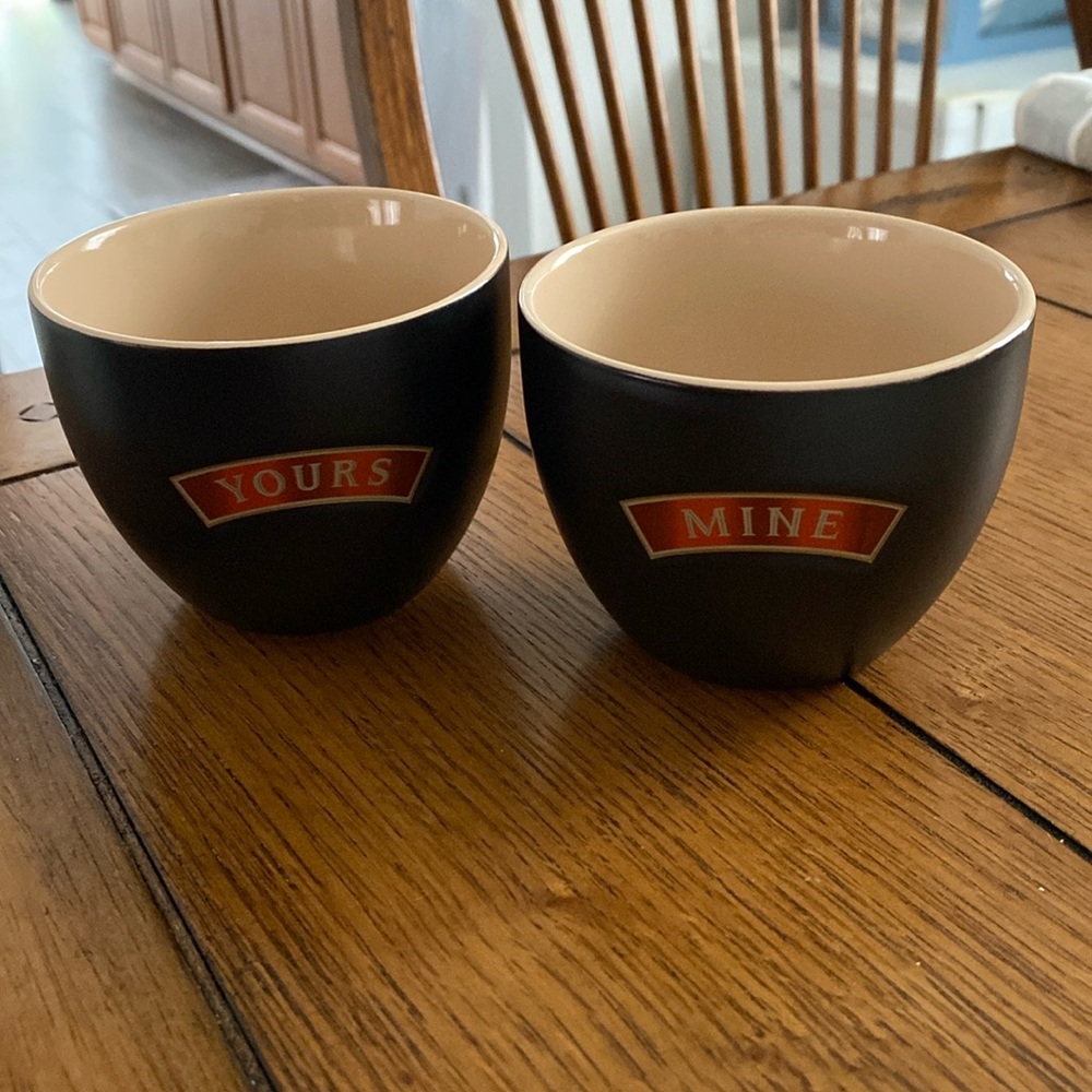 YOURS and MINE mugs